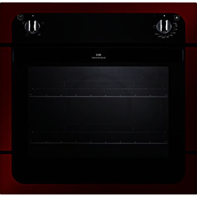 New World NW601F Single Electric Fan Oven in Metallic Red New World NW601F Single Electric Fan Oven in Metallic Red